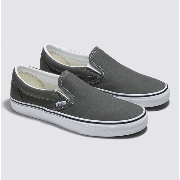 Vans Men's Classic Slip-On 'Charcoal' - Picture 1 of 2